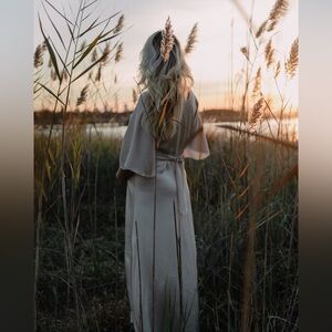 Forte forte 100% silk Champagne gorgeous long gown. Only wore twice.